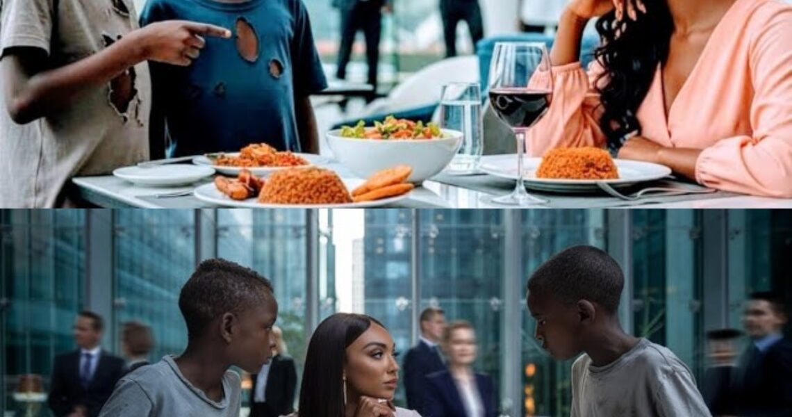 Can We Have Your Leftovers Ma? - But When The Millionaire Looked At Them Everything Changed...