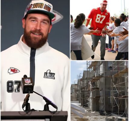 BREAKING: Kansas City Chiefs' Travis Kelce donates $12.9 million to the Homeless Housing Initiative, builds 150 homes with 300 beds and shares a touching message about childhood.